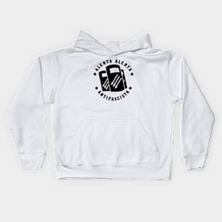 Alerta Alerta Antifascista Kids Hoodie